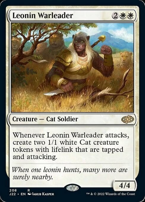 Líder de guerra leonino Frente