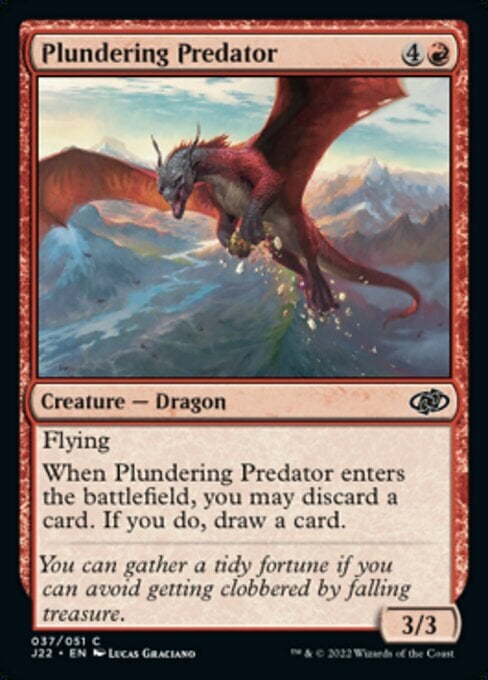 Plundering Predator Card Front