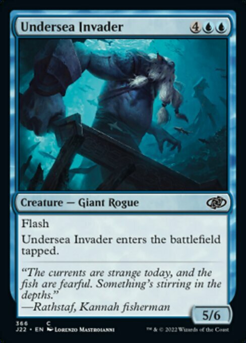 Undersea Invader Card Front