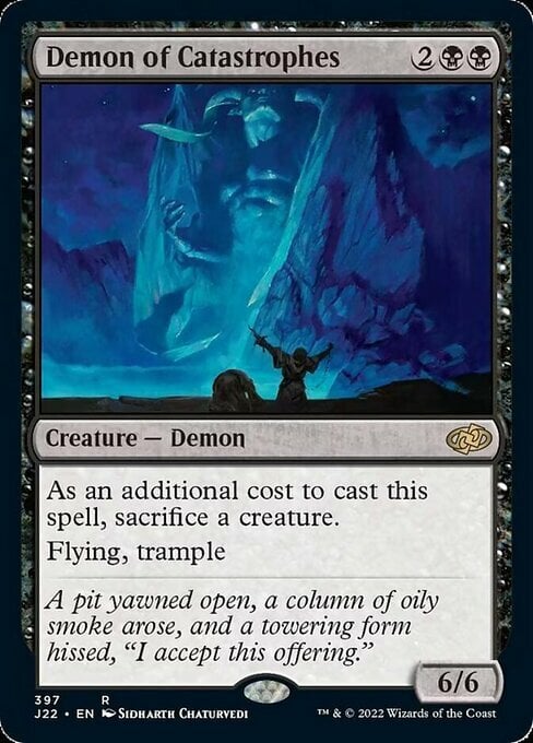Demon of Catastrophes Card Front