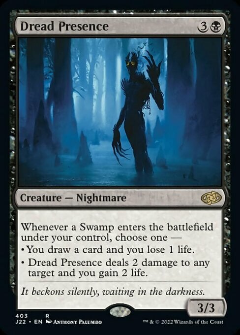 Dread Presence Card Front