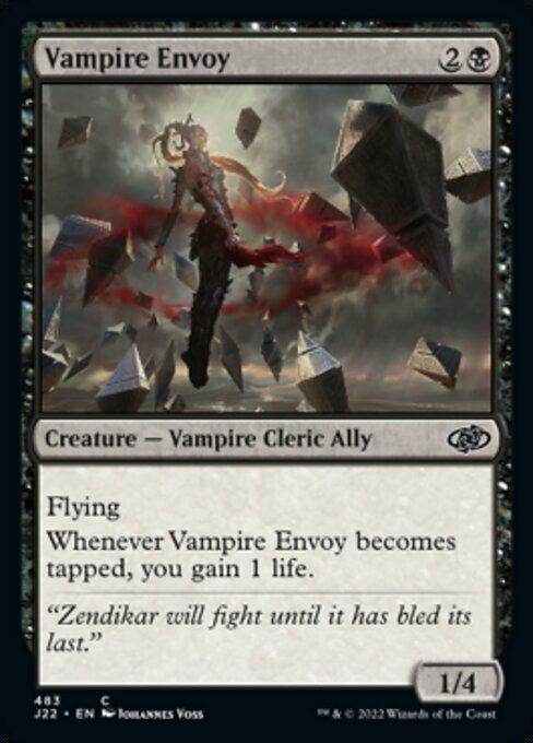 Vampire Envoy Card Front