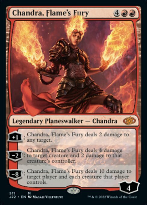 Chandra, Flame's Fury Card Front