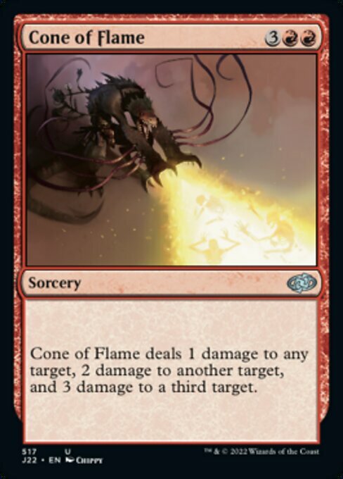Cone of Flame Card Front