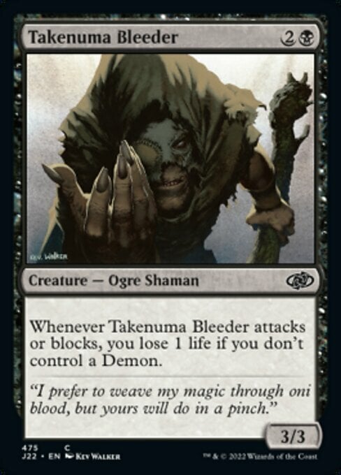 Takenuma Bleeder Card Front