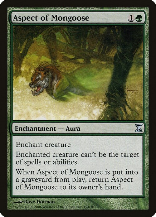 Aspect of Mongoose Card Front
