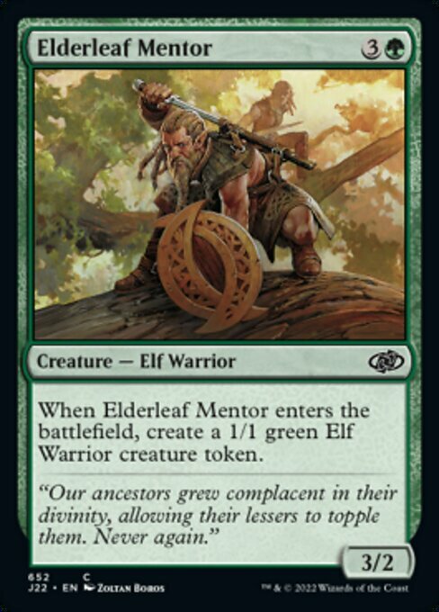 Elderleaf Mentor Card Front