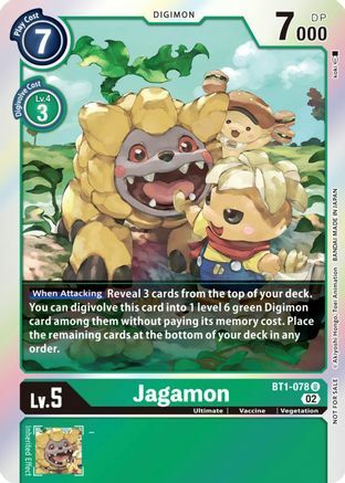 Jagamon Card Front