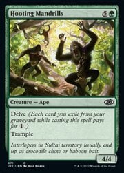 Hooting Mandrills 671