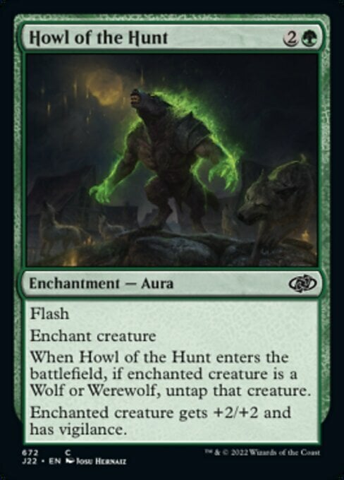 Howl of the Hunt Card Front