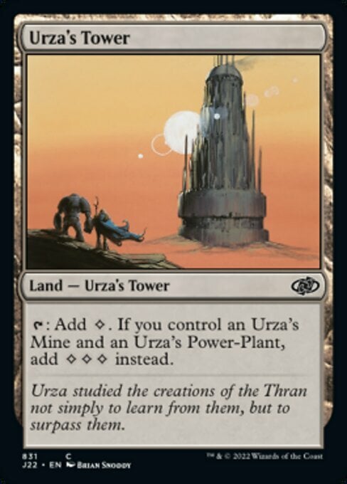Urza's Tower Card Front