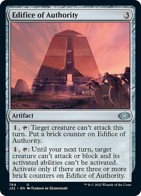 Edifice of Authority Card Front