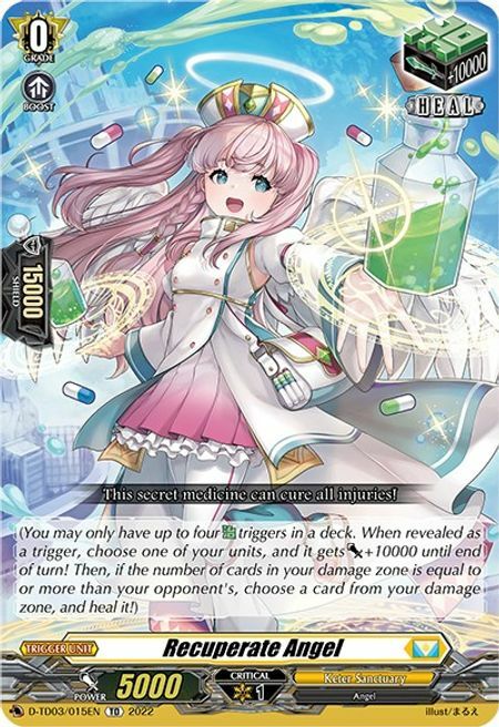 Recuperate Angel [D Format] Card Front