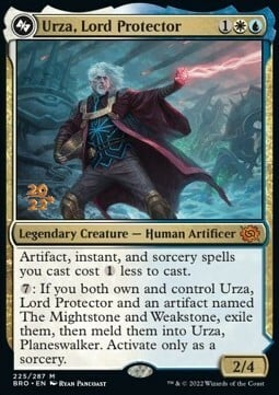 Urza, Lord Protector // Urza, Planeswalker Frente