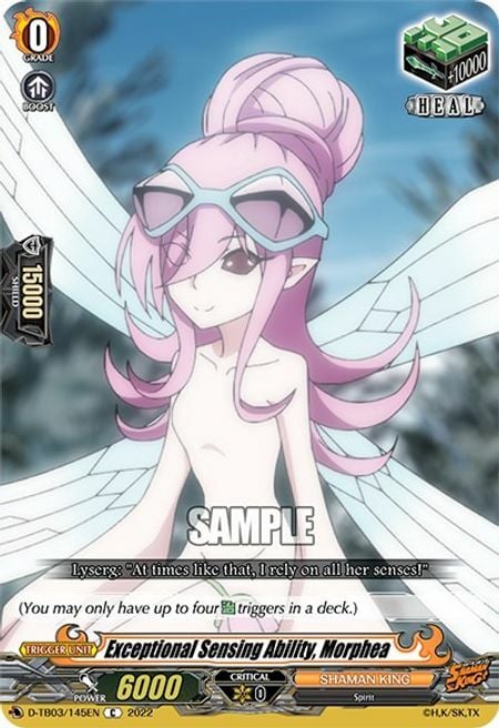 Exceptional Sensing Ability, Morphea [D Format] Card Front