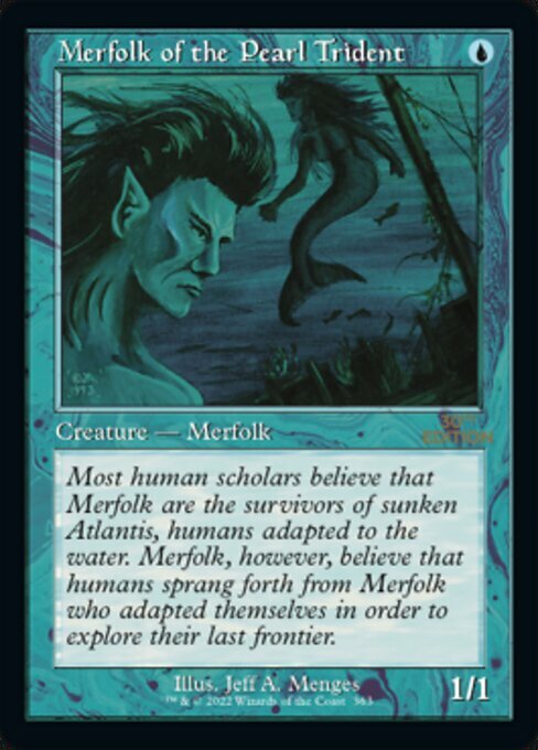 Merfolk of the Pearl Trident Card Front