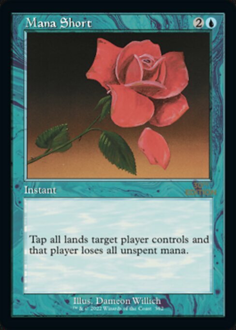 Mana Short Card Front