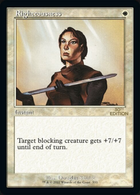 Righteousness Card Front