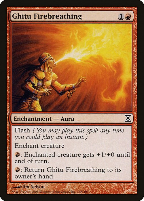 Ghitu Firebreathing Card Front