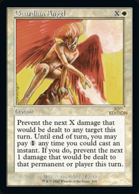 Guardian Angel Card Front