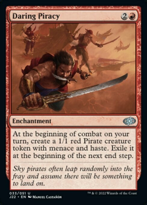 Daring Piracy Card Front