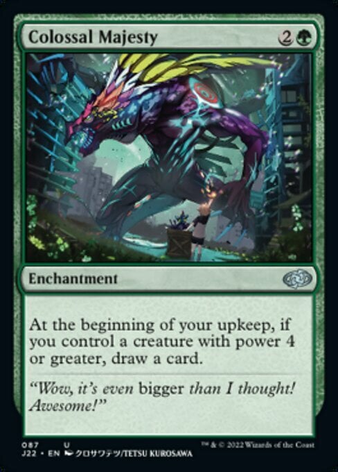 Colossal Majesty Card Front