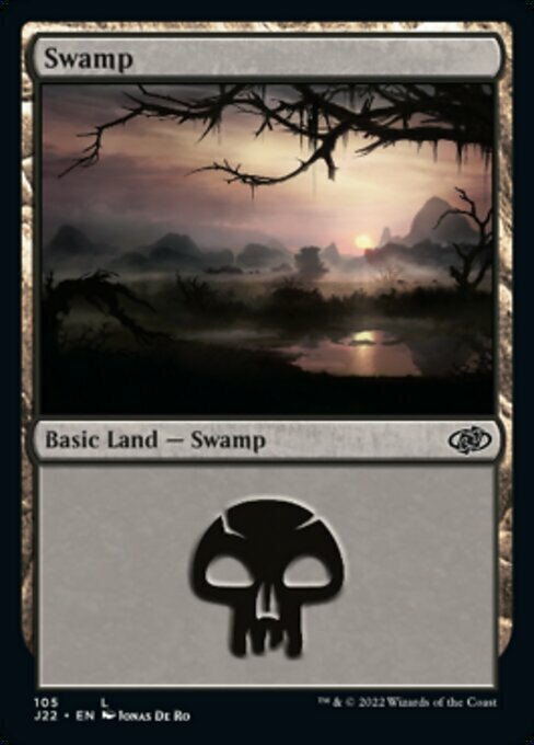 Swamp Card Front