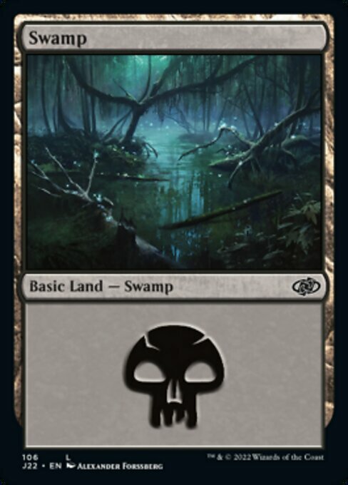 Swamp Card Front