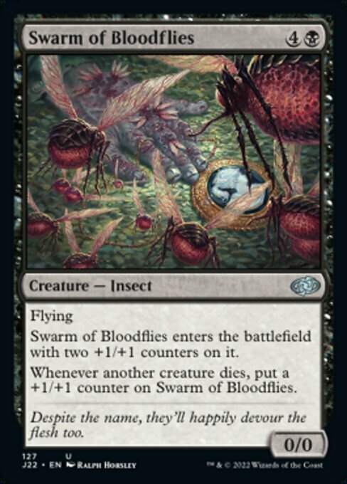 Swarm of Bloodflies Card Front