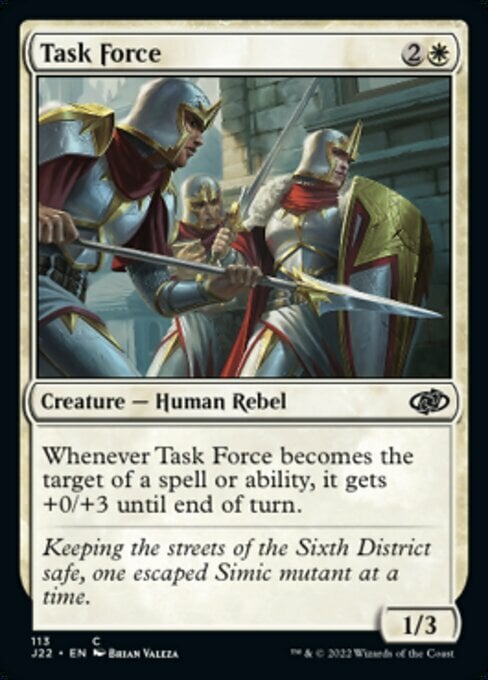 Task Force Card Front