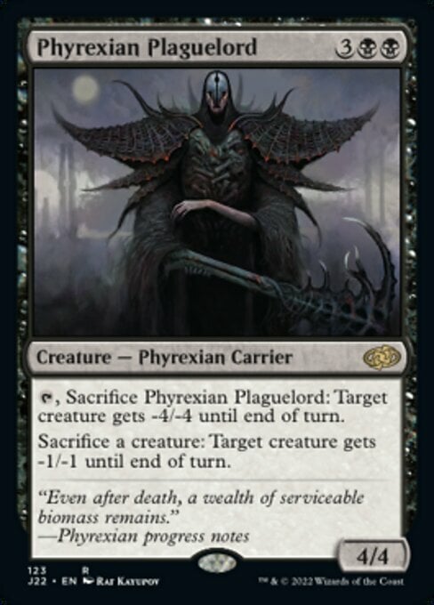Signore della Peste di Phyrexia Card Front