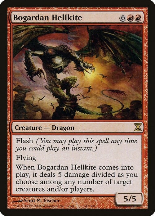 Bogardan Hellkite Card Front