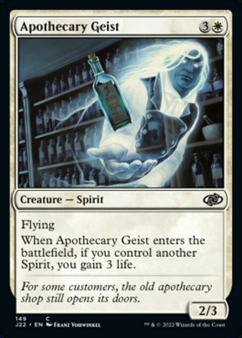 Apothecary Geist Card Front