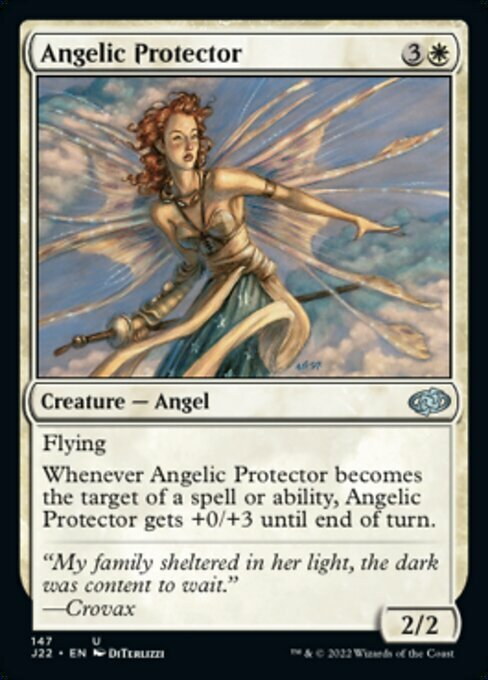 Angelic Protector Card Front
