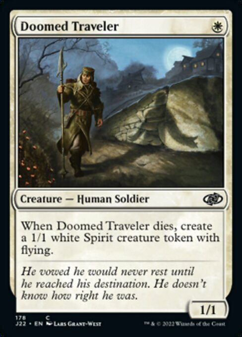 Doomed Traveler Card Front