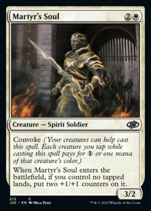 Martyr's Soul Card Front