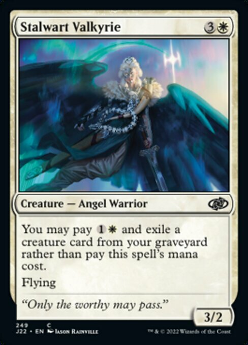 Stalwart Valkyrie Card Front