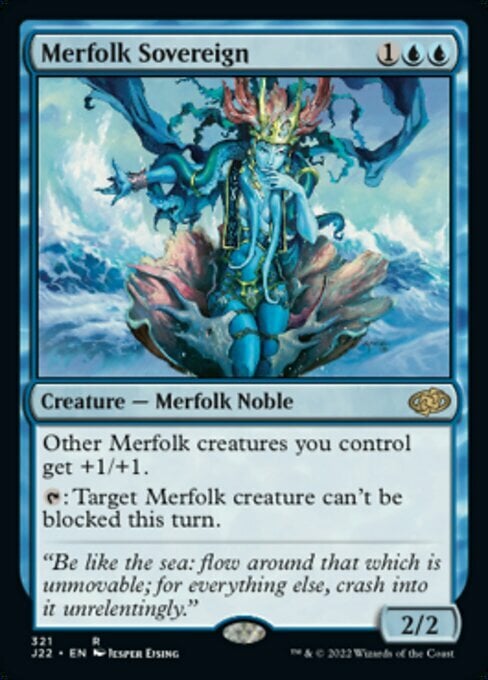 Merfolk Sovereign Card Front