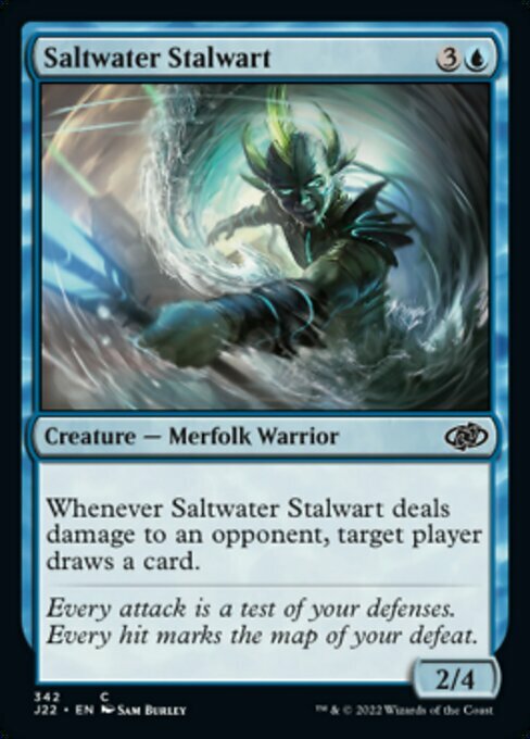 Saltwater Stalwart Card Front