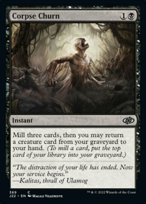 Corpse Churn Card Front