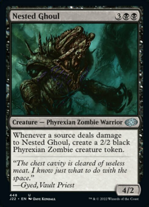 Nested Ghoul Card Front