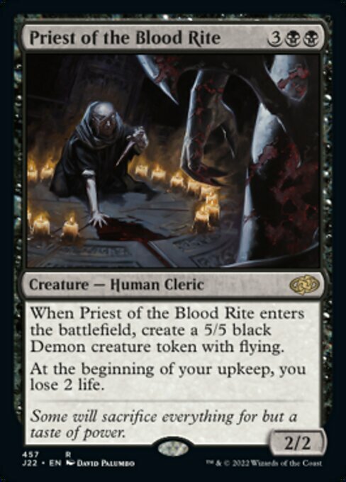 Priest of the Blood Rite Card Front