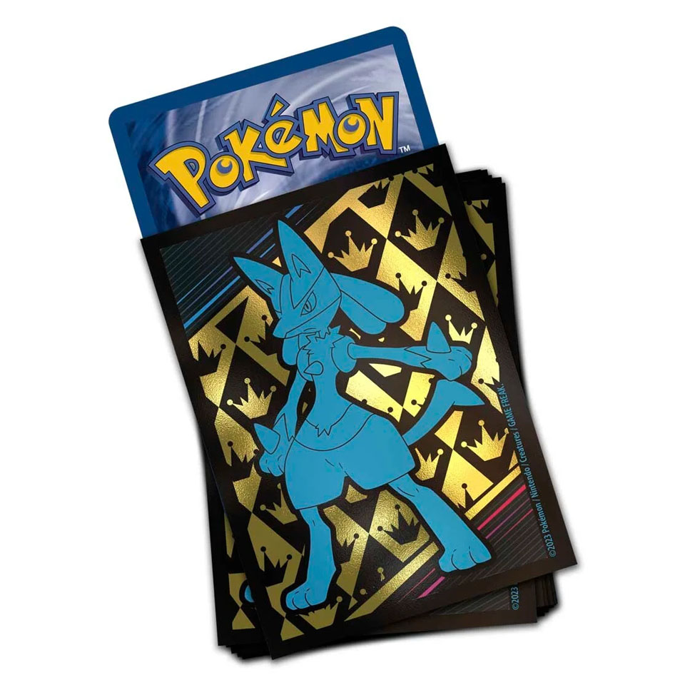 Crown Zenith: Cyan Lucario Sleeves