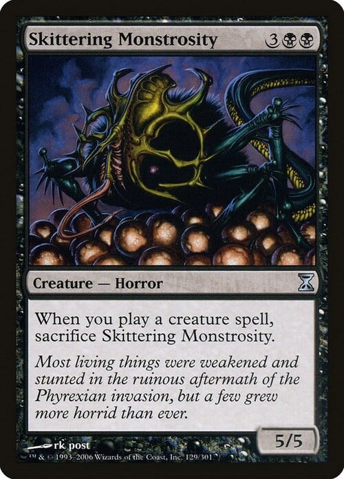 Skittering Monstrosity Card Front