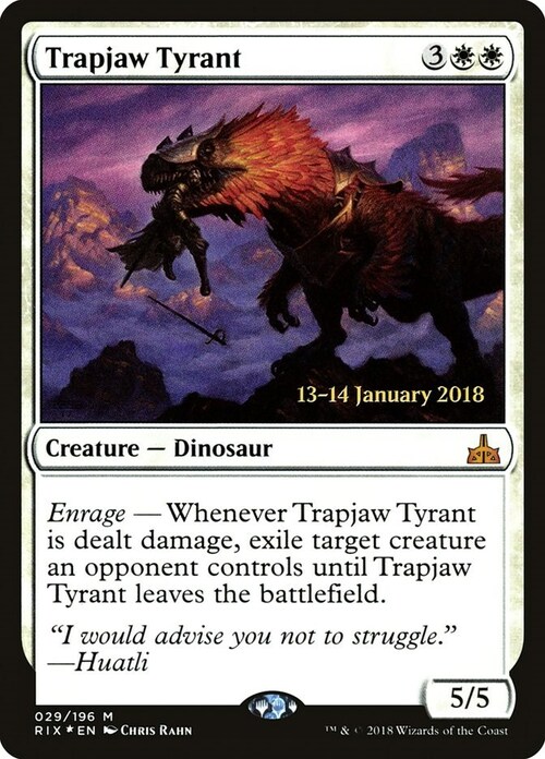 Trapjaw Tyrant Card Front