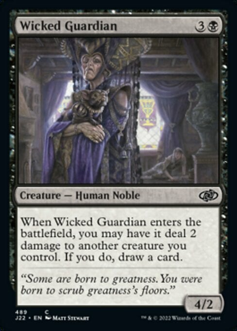 Wicked Guardian Card Front