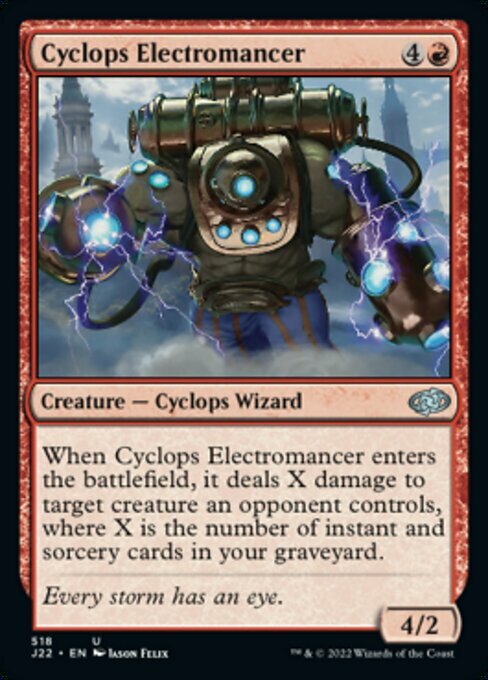 Cyclops Electromancer Card Front