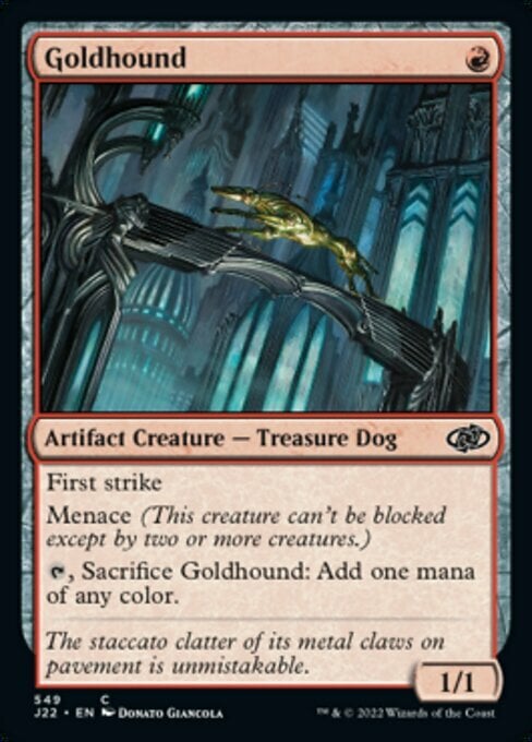 Goldhound Card Front