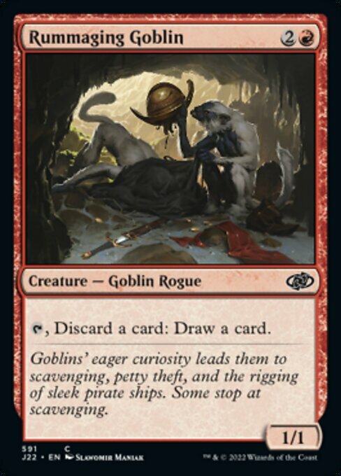 Rummaging Goblin Card Front