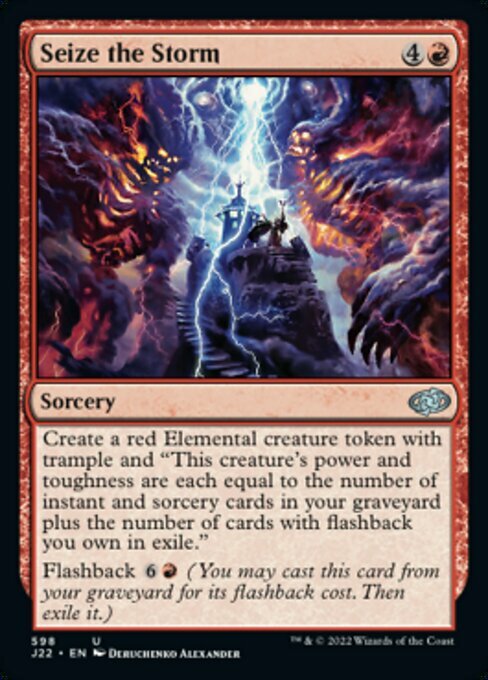 Seize the Storm Card Front